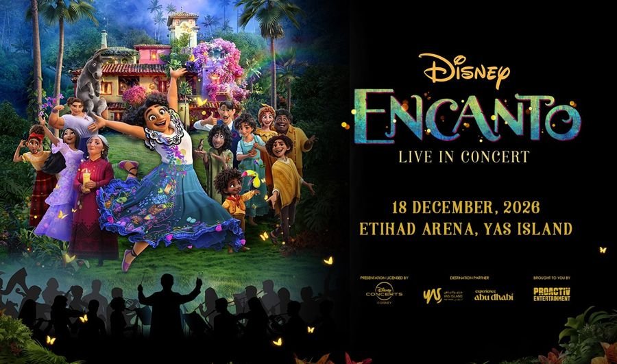 Disney's Encanto Live in Concert tickets at Etihad Arena, Abu Dhabi
