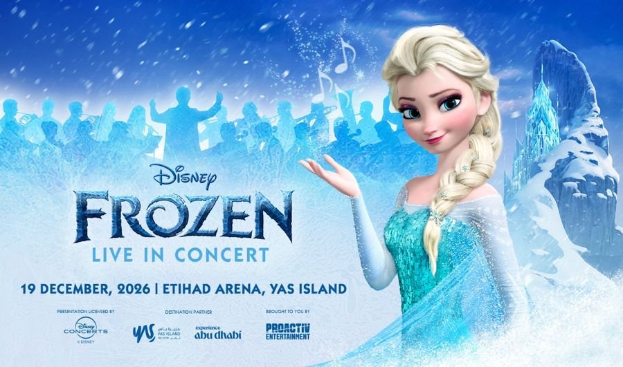 Disney's Frozen Live in Concert tickets at Etihad Arena, Abu Dhabi