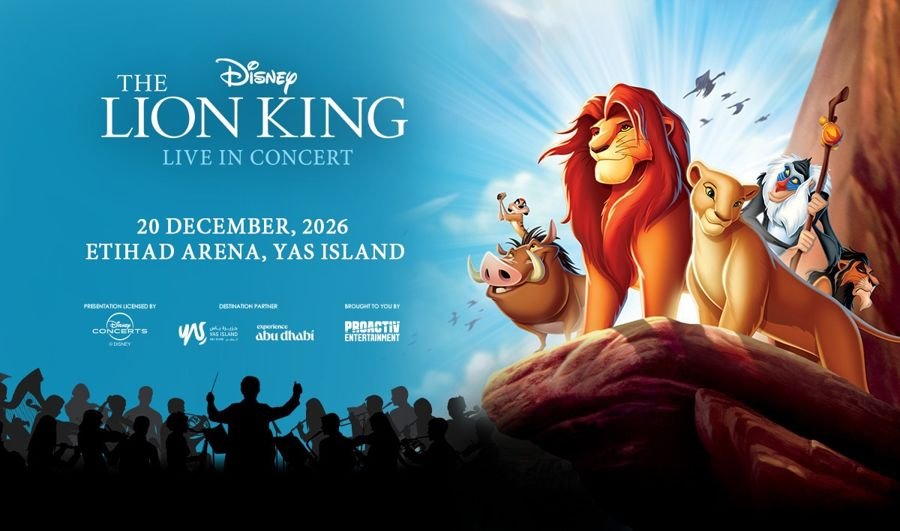 Disney's The Lion King Live in Concert tickets at Etihad Arena, Abu Dhabi