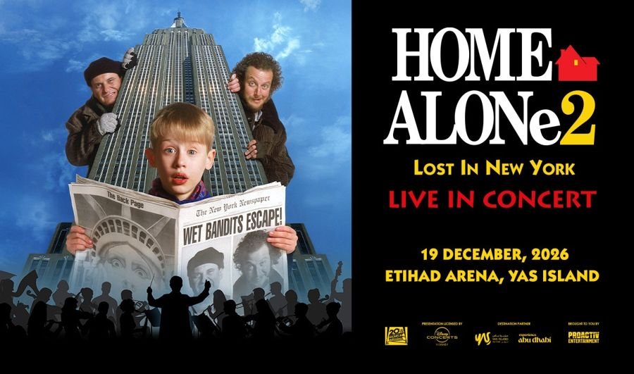 Home Alone 2: Lost in New York Live in Concert tickets at Etihad Arena, Abu Dhabi
