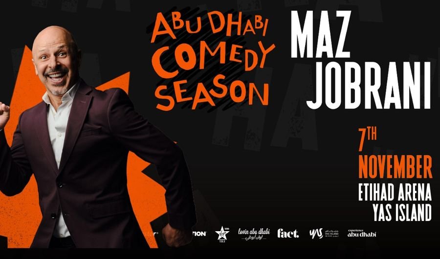 Maz Jobrani tickets at Etihad Arena, Abu Dhabi