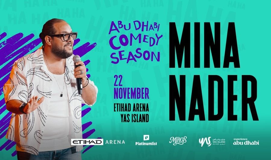 Mina Nader’s Interactive Stand-Up Comedy Show at Abu Dhabi Comedy Festival tickets at Etihad Arena, Abu Dhabi