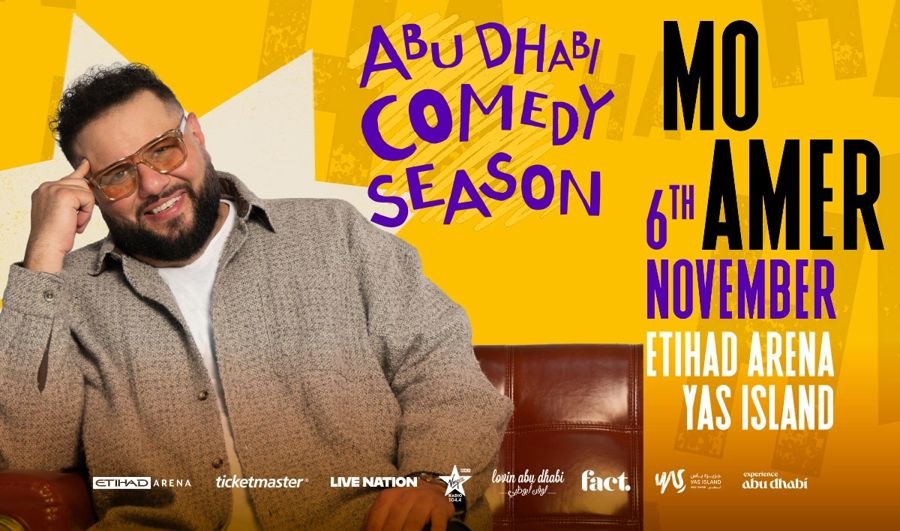Mo Amer tickets at Etihad Arena, Abu Dhabi