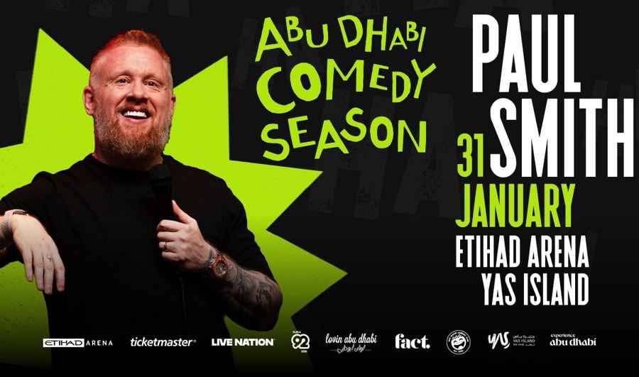 Paul Smith tickets at Etihad Arena, Abu Dhabi