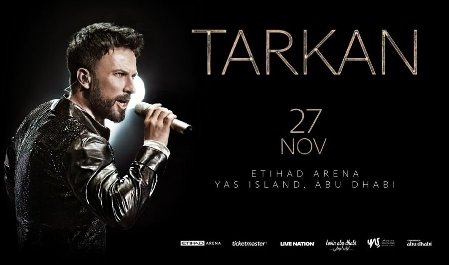 Tarkan tickets at Etihad Arena, Abu Dhabi