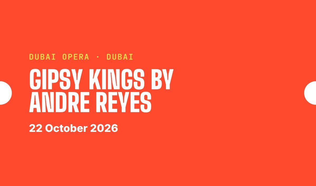 Gipsy Kings by Andre Reyes tickets