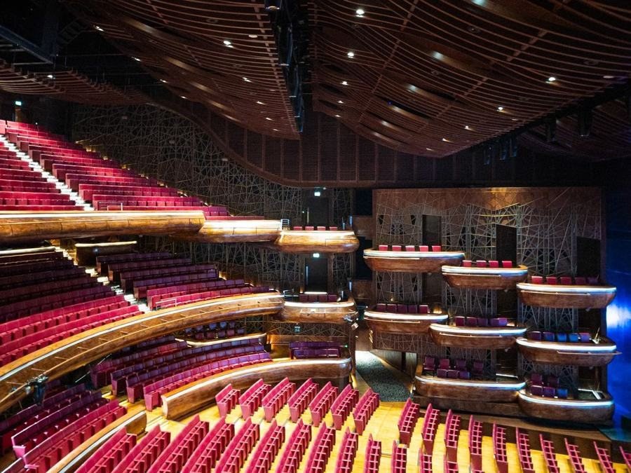 Dubai Opera building in Downtown Dubai